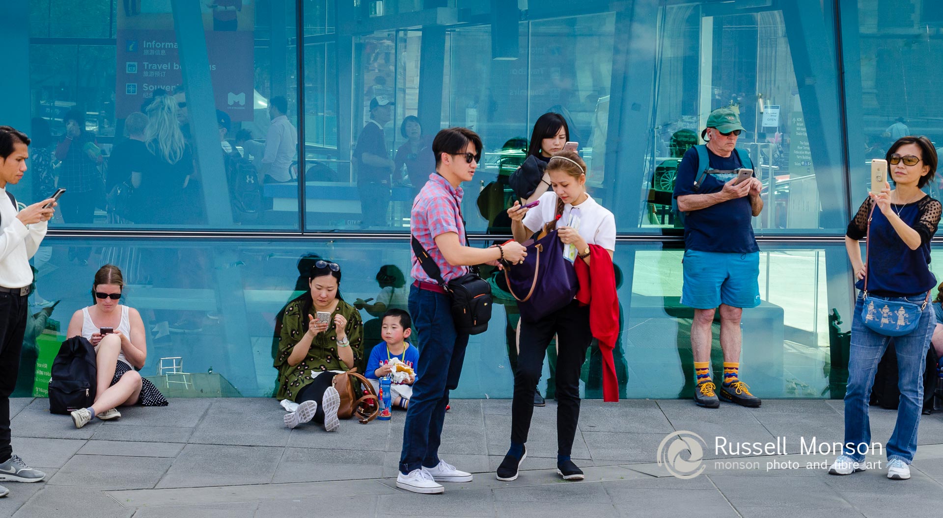 On Line in Fed Square